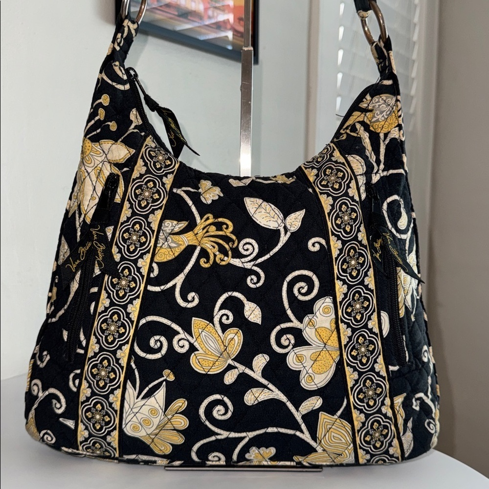Vera Bradley Hobo Shoulder Bag Retired Yellow Bird